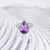Chevron-Amethyst-Silberring