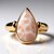 Anello in argento con Natrolite