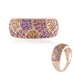 Bague en argent et Grenat Hessonite (KM by Juwelo)