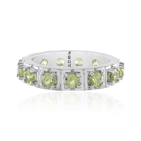 Anello in argento con Peridoto