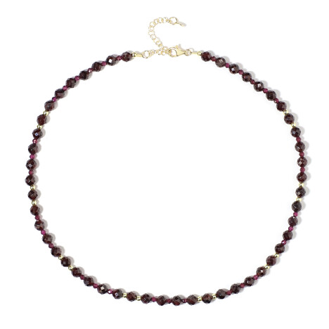 Collana in argento con Granato Mozambico