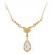 White Topaz Silver Necklace