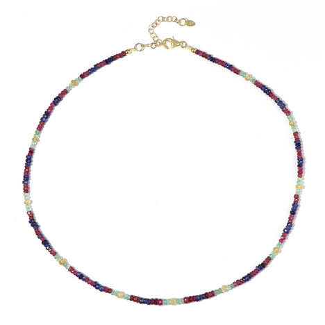 Madagascar Ruby Silver Necklace