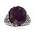 Kingman Purple Mojave Turquoise Silver Ring (Art of Nature)