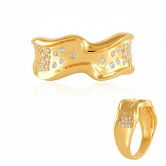 Zircon Silver Ring (de Melo Essence)