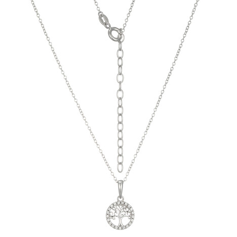 Collar en plata con Zircón