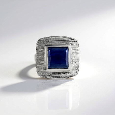 Ciondolo in argento con Cianite del Nepal (MONOSONO COLLECTION)