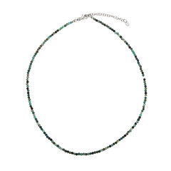 Collier en argent et Chrysocolle