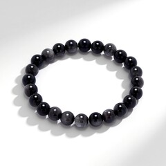 Bracciale con Ossidiana Argentata