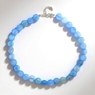 Collar en plata con Cuarzo agua