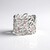 Anello in argento con Tormalina Rosa Nigeriana