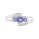 Anillo en plata con Tanzanita