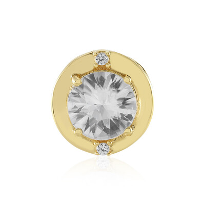 Pendentif en argent et Zircon (Adela Silber)