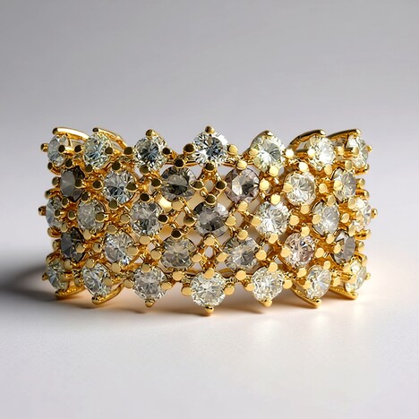 Anello in oro con Diamante Fancy SI2 (CIRARI)