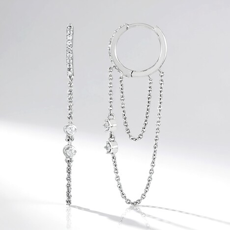 Orecchini in argento con Zircone