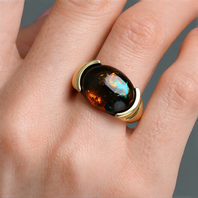 Boulder-Opal-Goldring