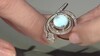 Bague en argent et Larimar