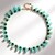 Collana in argento con Amazzonite (Riya)