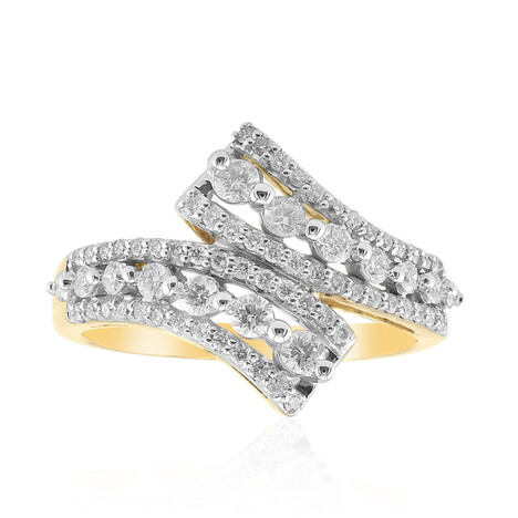 Gouden ring met Diamanten SI1 (G) (Annette)