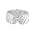 Anillo en plata con Diamante I2 (H) (de Melo Essence)
