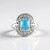 Anello in argento con Turchese Sleeping Beauty