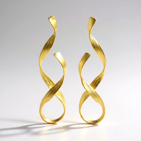 Boucles d'oreilles en argent (Joias do Paraíso)