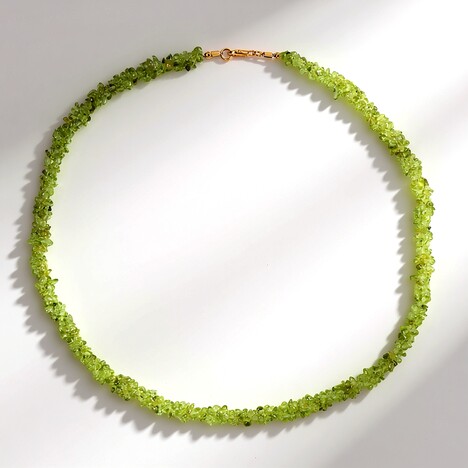 Collana in argento con Peridoto