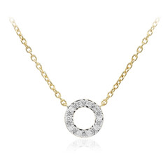 VS1 (G) Brillant-Silbercollier