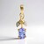 Ciondolo in oro con Tanzanite Rosa (non riscaldata)