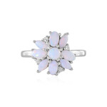 Australischer Opal-Silberring