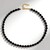 Collana in argento con Onice Nero