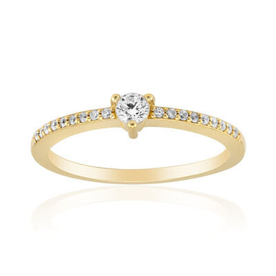 Anello in argento con Zircone