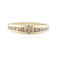 Gouden ring met een I2 Champagne Diamant