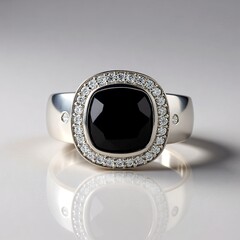 Anello in argento con Opale Mezezo (de Melo Essence)