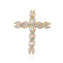 Pendentif en argent et Opale Welo