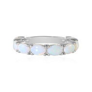Australischer Opal-Silberring