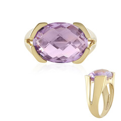 Anello in argento con Ametista Rose de France