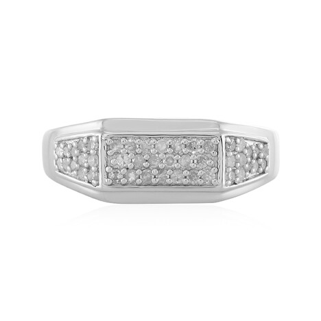 Bague en argent et Diamant I2 (I)