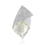 Colgante en plata con Amatista verde (Pallanova)