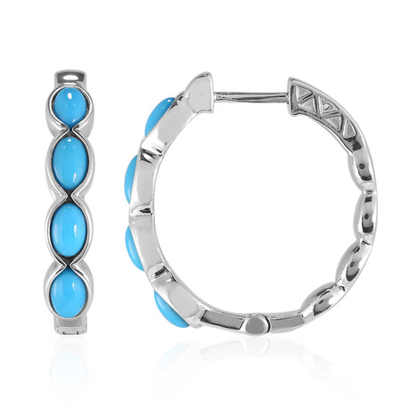 Orecchini in argento con Turchese Sleeping Beauty