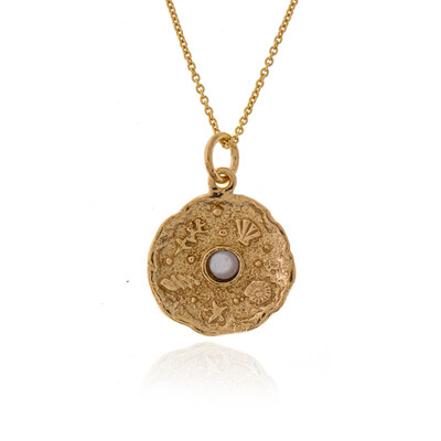 Collier en argent et Nacre (Joias do Paraíso)