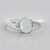 Anello in argento con Opale di Welo