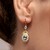 Brazilian Aquamarine Silver Earrings