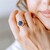 Anillo en plata con Tanzanita (Gems en Vogue)