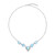 Collana in argento con Larimar