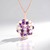 Collana in argento con Pietra di Luna Bianca (KM by Juwelo)