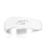 Anillo en plata con Diamante I1 (G) (Annette)