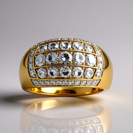 Bague en or et Diamant SI1 (G) (Annette)