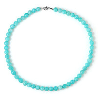Collana in argento con Amazzonite