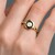 Gouden ring met PK (H) Diamanten